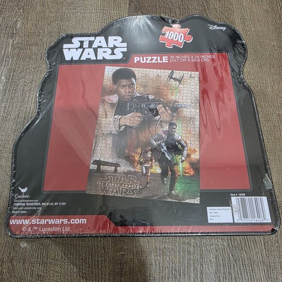 Star Wars The Force Awakens Puzzle 1000 Pieces 18x24 Inch Cardinal Disney New Se - Picture 4 of 5